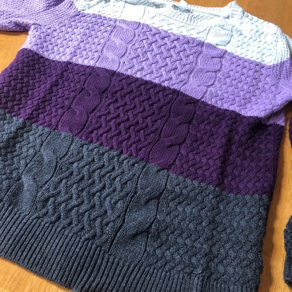 Croft & Barrow Women’s Crew Neck Sweater Size M - Picture 4 of 5